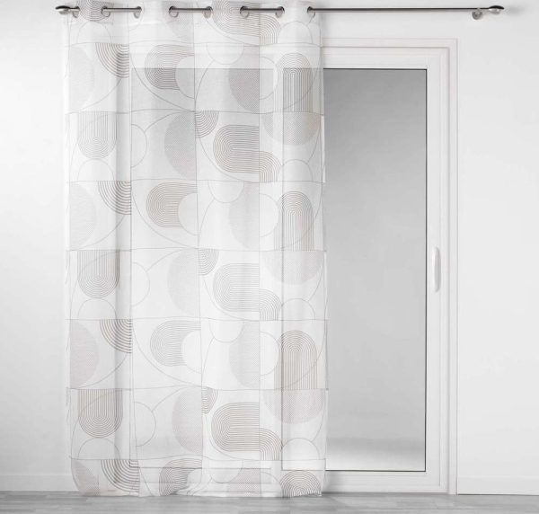 Bílá voálová záclona 140x280 cm Esquisse – douceur d'intérieur