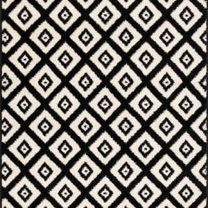 Černobílý koberec 133x180 cm Avanti – FD
