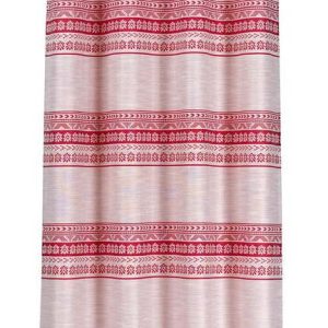 Červeno-béžový závěs 140x255 cm Doina – Mendola Fabrics