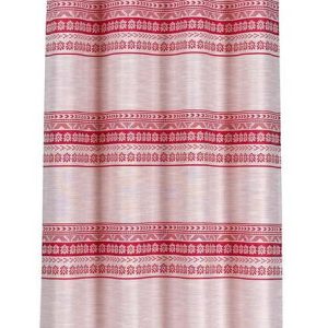 Červeno-béžový závěs 140x255 cm Doina – Mendola Fabrics