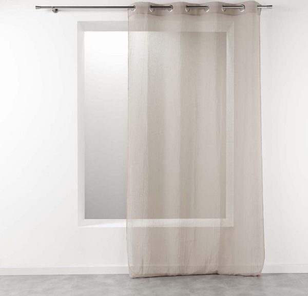 Hnědá záclona 140x240 cm Telma – douceur d'intérieur