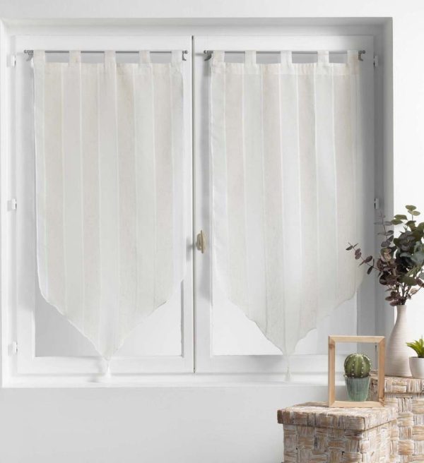 Krémové záclony v sadě 2 ks 60x120 cm Palaos – douceur d'intérieur