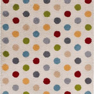 Krémový koberec 133x190 cm Norge Dots – Universal