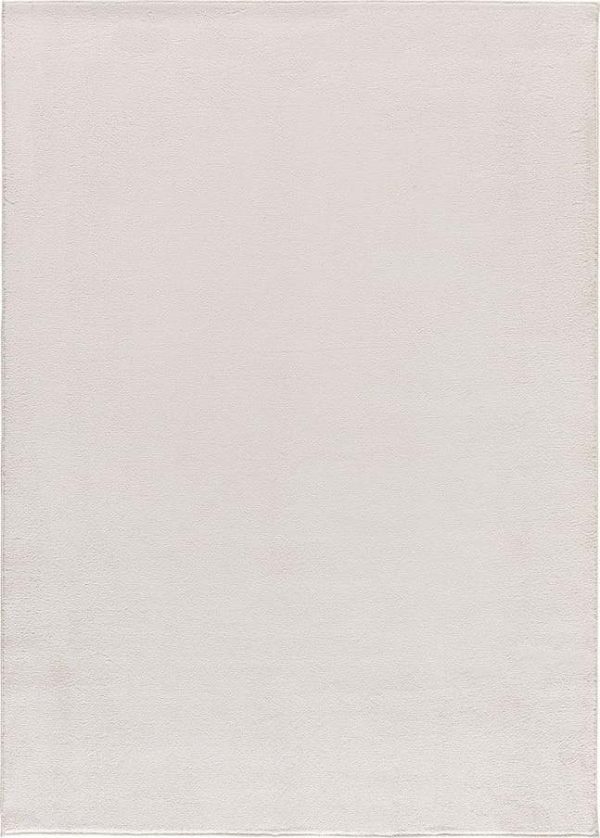 Krémový koberec z mikrovlákna 160x220 cm Coraline Liso – Universal