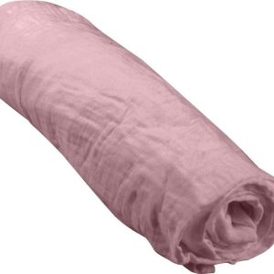 Napínací mušelínové dětské prostěradlo do postýlky 60x120 cm – Bébé Douceur