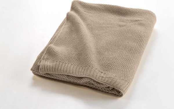 Pletená deka 125x150 cm Tricotine – douceur d'intérieur
