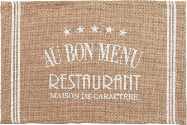 Prostírání z juty 30x45 cm Diner – douceur d'intérieur