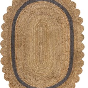 Ručně tkaný jutový koberec v přírodní barvě 120x170 cm Grace – Flair Rugs