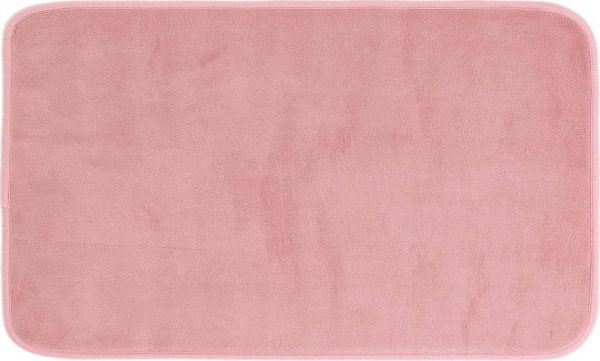 Růžová koupelnová předložka 45x75 cm Vitamine – douceur d'intérieur