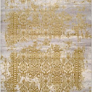 Šedo-zlatý koberec Universal Arabela Gold