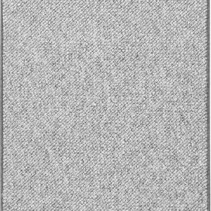 Šedý běhoun 80x300 cm Wolly – BT Carpet