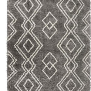 Šedý koberec 200x290 cm Atlas Berber – Flair Rugs