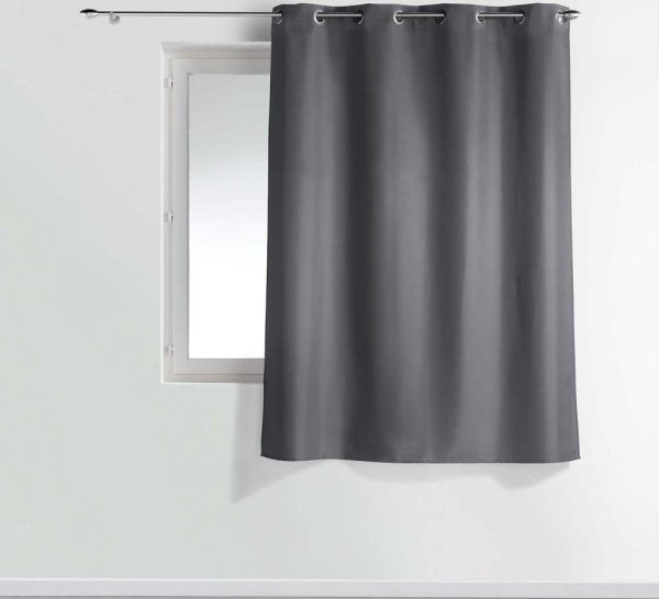 Tmavě šedý závěs 140x180 cm Essentiel – douceur d'intérieur