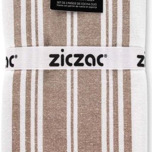 Utěrky v sadě 3 ks 50x76 cm Duo Stripe – ZicZac