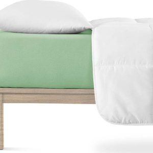 Zelené napínací prostěradlo jersey 120x200 cm Boxspring – Andrea Simone