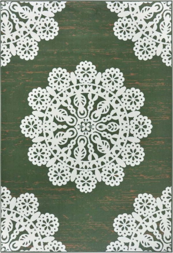 Zelený koberec 290x200 cm Lace - Hanse Home