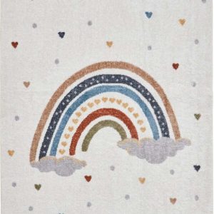 Krémový dětský koberec 120x170 cm Vida Rainbow – Think Rugs