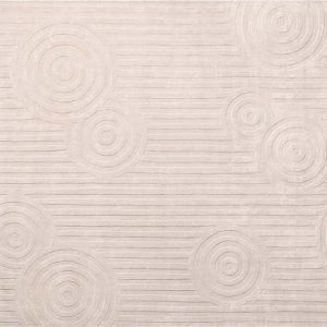 Krémový koberec z viskózy 200x300 cm Uzu – Blomus