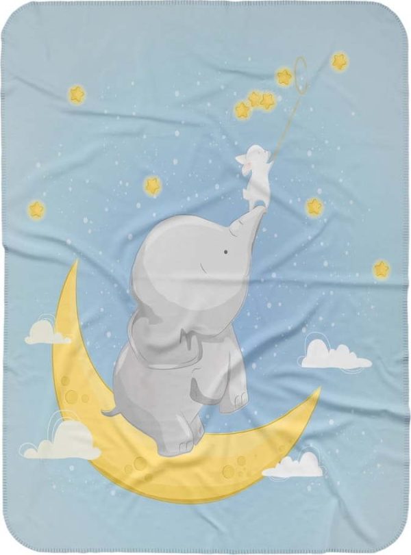 Modrá dětská deka 85x125 cm – OYO kids