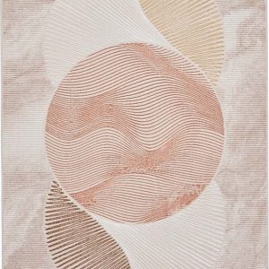 Růžovo-krémový koberec 160x230 cm Creation – Think Rugs