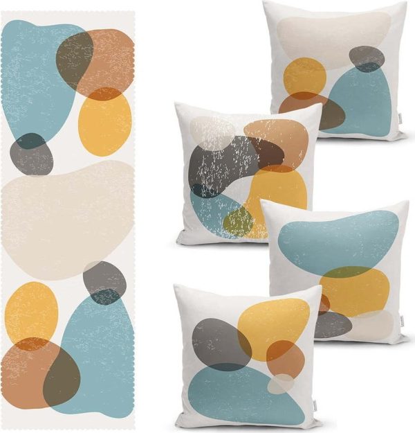 Set povlaků na polštář a běhounu 5 ks – Mila Home
