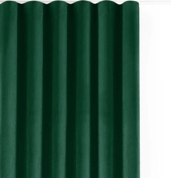 Zelený sametový dimout závěs 400x175 cm Velto – Filumi