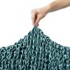 Bielastické potahy VELVET petrolejové křeslo (š. 60 - 110 cm) - Image 3