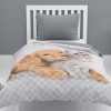 Dětský přehoz na postel PEJSEK A KOČIČKA 170 x 210 cm - Image 2