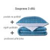 Prošívaná beránková souprava Dual Feel ANABEL 3 ks - Image 2