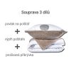 Prošívaná beránková souprava Dual Feel ESTELLA 3 ks - Image 2