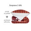 Prošívaná beránková souprava EBONY 2 ks - Image 2
