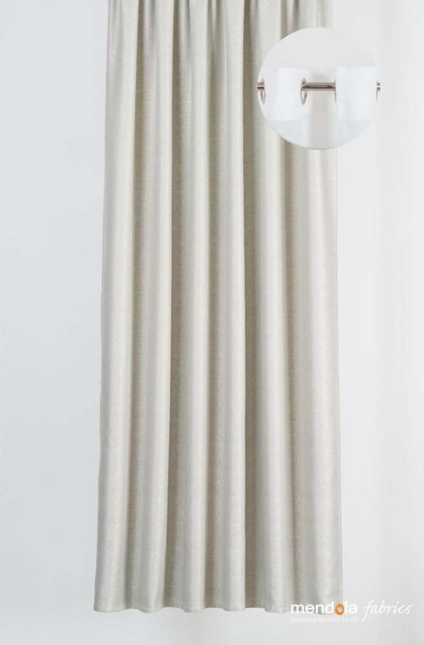 Béžový závěs 140x260 cm Teorema – Mendola Fabrics