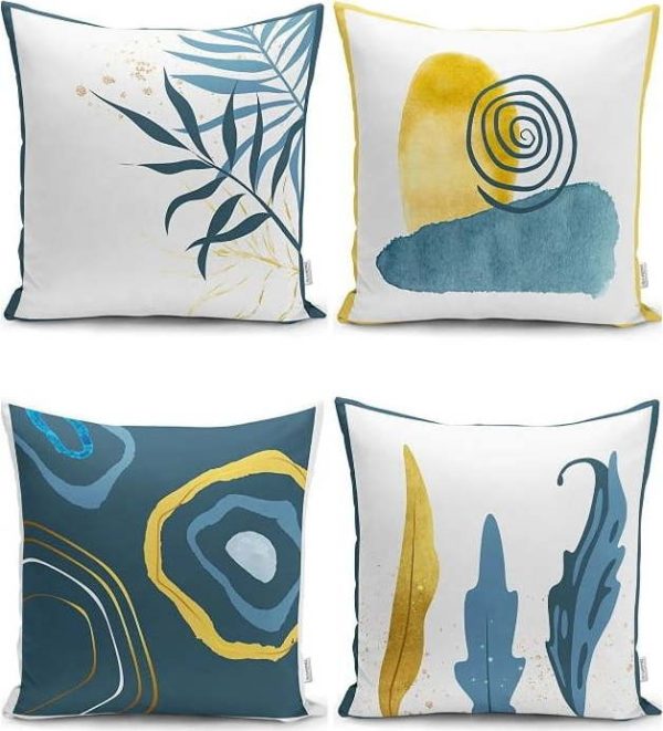 Povlaky na polštáře v sadě 4 ks 43x43 cm – Mila Home