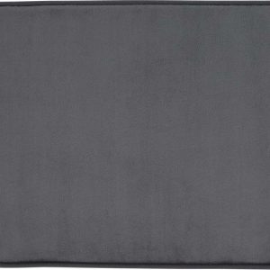 Tmavě šedá koupelnová předložka z paměťové pěny 50x80 cm – Catherine Lansfield
