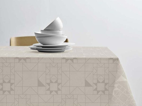 Damaškový ubrus 140x220 cm Star Damask – Södahl