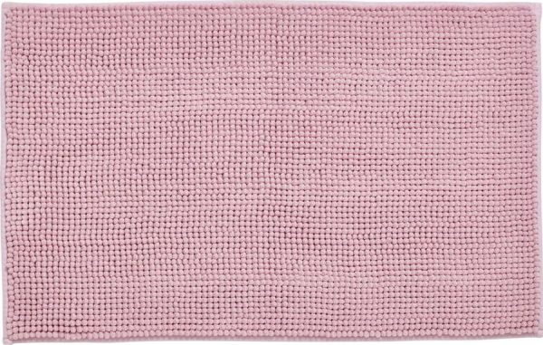 Růžová koupelnová předložka 50x80 cm Bobble – Catherine Lansfield