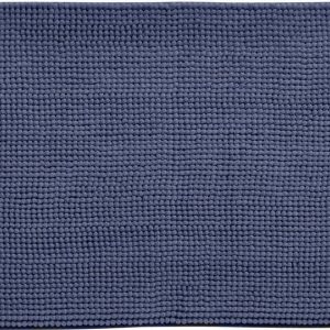 Tmavě modrá koupelnová předložka 50x80 cm Bobble – Catherine Lansfield
