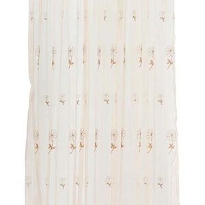 Béžová záclona 140x245 cm Edith – Mendola Fabrics