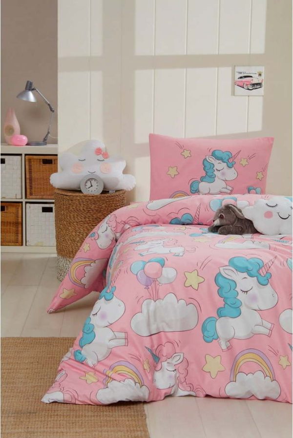 Dětské povlečení na dvoulůžko 200x200 cm Unicornio – Mijolnir