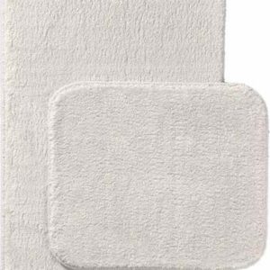 Krémové koupelnové předložky v sadě 2 ks 50x90 cm Plush – Mila Home