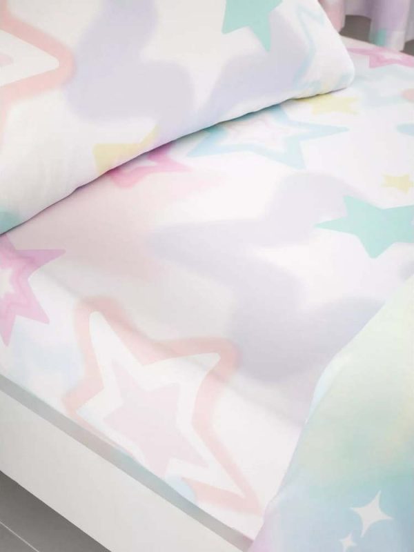 Dětské prostěradlo na jednolůžko 90x190 cm Ombre Stars – Catherine Lansfield