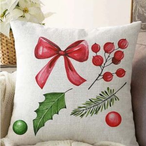 Povlak na polštář s vánočním motivem 43x43 cm – Mila Home