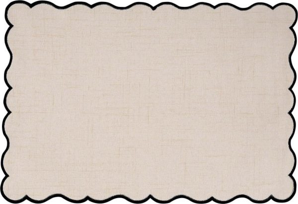 Prostírání s příměsí lnu 30x43 cm Noura – Tiseco Home Studio