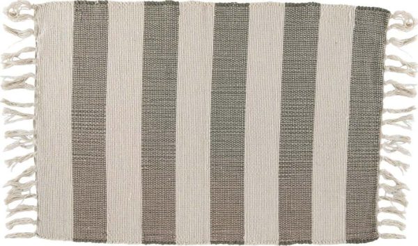 Zeleno-béžová koupelnová předložka 50x80 cm Ivar – Tiseco Home Studio