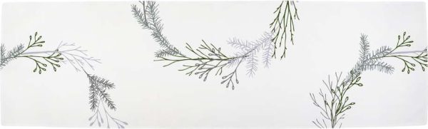 Bavlněný běhoun na stůl 40x140 cm Christmas Twigs – Butter Kings