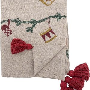 Deka s vánočním motivem 130x160 cm Yule – Bloomingville