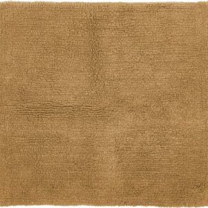 Koňakově hnědá koupelnová předložka 60x60 cm Riva - Tiseco Home Studio