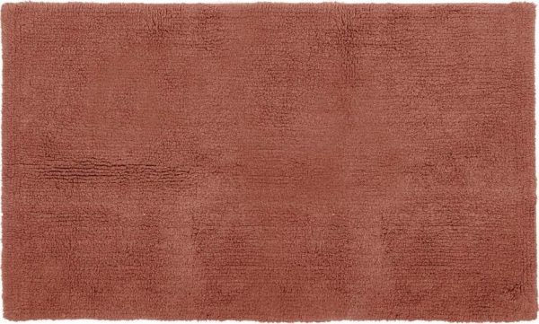 Koupelnová předložka v cihlové barvě 100x60 cm Riva - Tiseco Home Studio