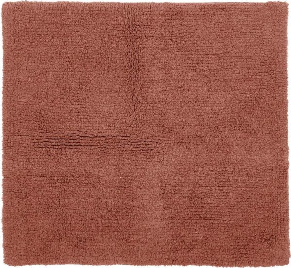 Koupelnová předložka v cihlové barvě 60x60 cm Riva - Tiseco Home Studio