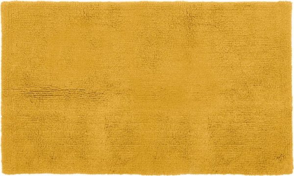 Okrově žlutá koupelnová předložka 100x60 cm Riva - Tiseco Home Studio